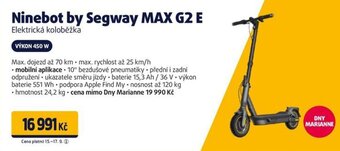 Ninebot by Segway MAX G2 E Elektrická koloběžka