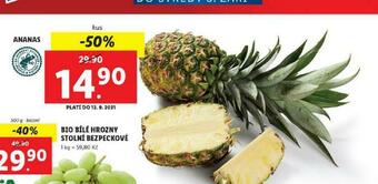Lidl Ananas nabídka