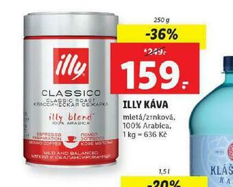 Lidl Illy káva nabídka