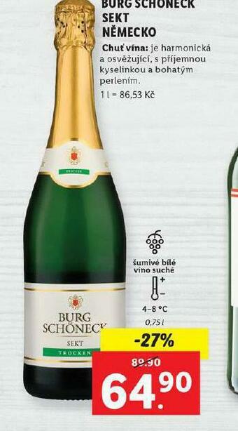 Lidl Burg schöneck sekt německo nabídka