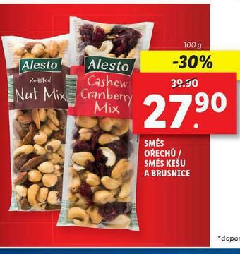 Lidl Směs ořechů nabídka