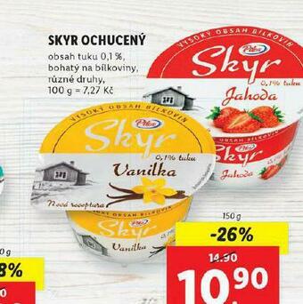 Lidl Skyr ochucený nabídka
