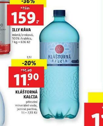 Lidl Kláštorná kalcia nabídka