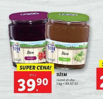 Lidl Džem nabídka