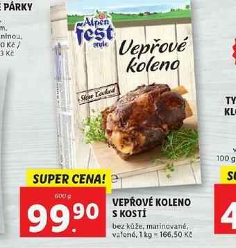 Lidl Vepřové koleno s kostí nabídka