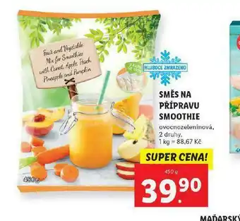 Lidl Směs na přípravu smoothie nabídka