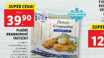 Lidl Plněné bramborové taštičky nabídka