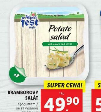 Lidl Bramborový salát nabídka