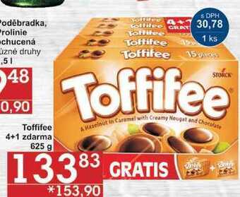 Jip Toffifee 4+1 zdarma, 625 g nabídka