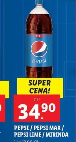 Lidl Pepsi nabídka