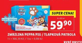 Lidl Zmrzlina tlapková patrola nabídka