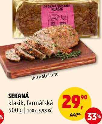 Penny Market Masová sekaná 500g nabídka