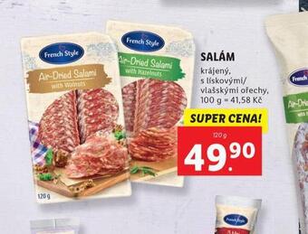 Lidl Salám krájený nabídka