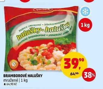 Penny Market Bramborové halušky mražené 1kg nabídka