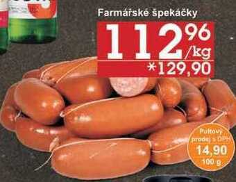 Jip Farmářské špekáčky, 100 g nabídka