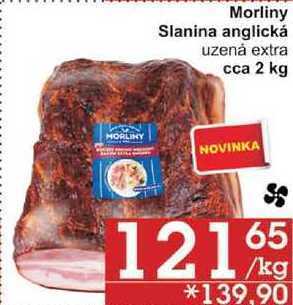 Jip Morliny slanina anglická uzená extra, 1 kg nabídka
