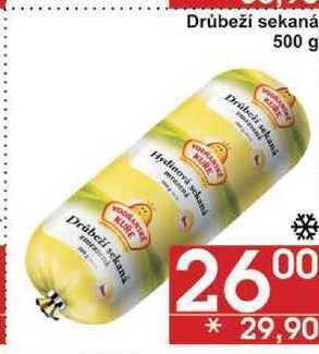 Jip Vodňanské kuře drůbeží sekaná, 500 g nabídka