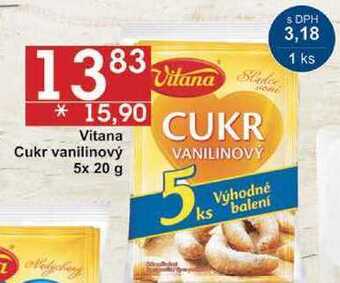 Jip Vitana cukr vanilinový, 5x 20 g nabídka