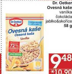 Jip Dr.oetker ovesná kaše vanilka, 58 g nabídka