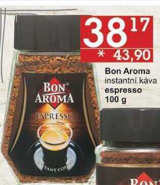 Jip Bon aroma instantní káva espresso, 100 g nabídka