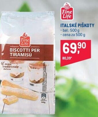 Makro ITALSKÉ PIŠKOTY nabídka