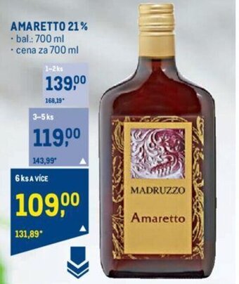 Makro AMARETTO 21% nabídka