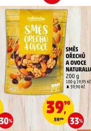 Penny Market Směs ořechů a ovoce naturalia 200 g nabídka