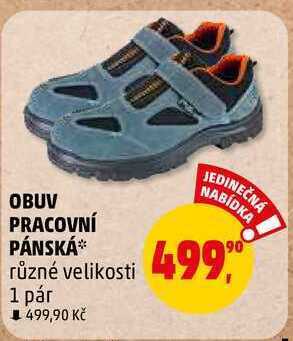 Penny Market Obuv pracovní pánská nabídka