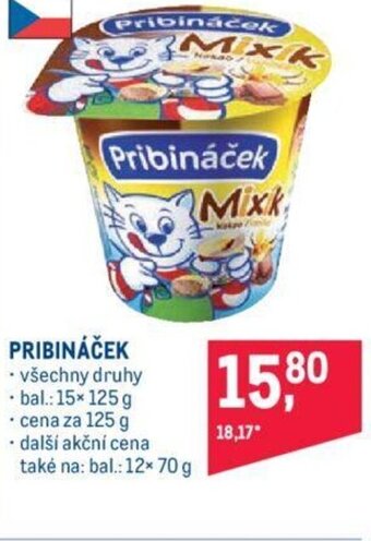 Makro PRIBINÁČEK nabídka