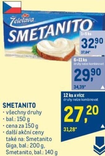 Makro SMETANITO nabídka