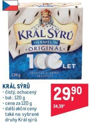 Makro KRÁL SÝRŮ nabídka