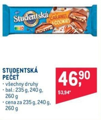 Makro STUDENTSKÁ PEČEŤ nabídka