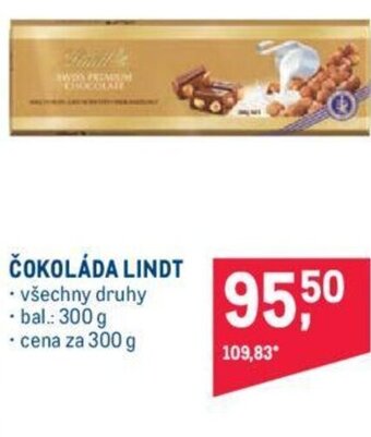 Makro ČOKOLÁDA LINDT nabídka