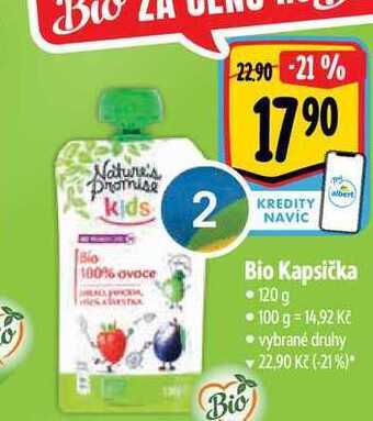Albert Bio kapsička 120 g nabídka