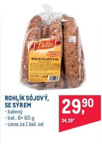 Makro ROHLÍK SÓJOVÝ, SE SÝREM nabídka