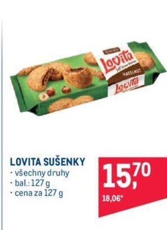 Makro LOVITA SUŠENKY nabídka
