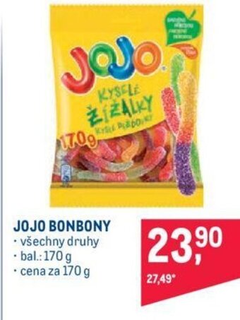 Makro JOJO BONBONY nabídka