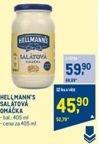 Makro HELLMANN'S SALÁTOVÁ OMÁČKA nabídka