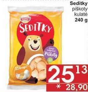 Jip Seditky piškoty kulaté, 240 g nabídka