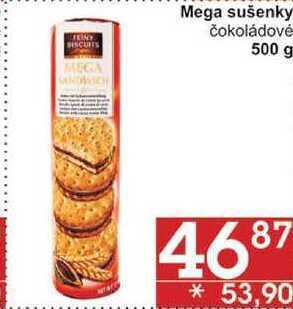 Jip Mega sušenky čokoládové, 500 g nabídka
