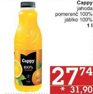 Jip Cappy jahoda, 1 l nabídka