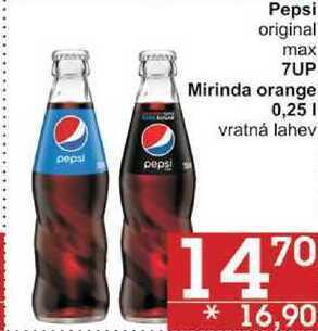 Jip Pepsi original, 0,25 l nabídka