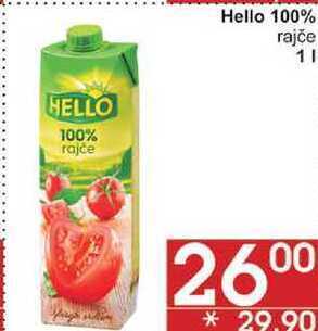Jip Hello 100% rajče, 1 l nabídka