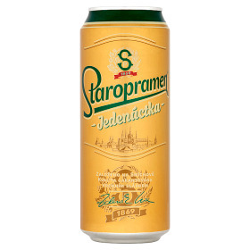 Jip Staropramen jedenáctka pivo ležák světlý 0,5l (plech) 0.5l nabídka