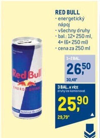 Makro RED BULL nabídka