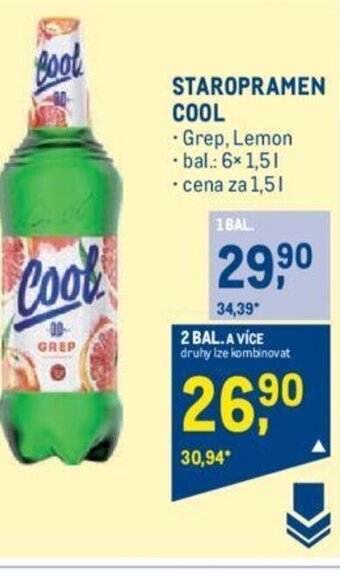 Makro STAROPRAMEN COOL nabídka