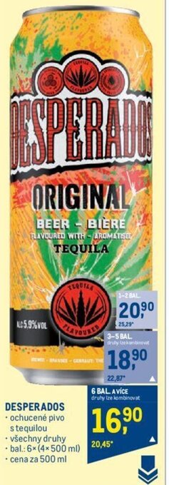 Makro DESPERADOS nabídka