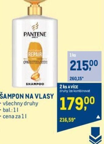 Makro ŠAMPON NA VLASY nabídka