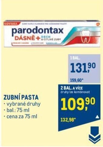 Makro ZUBNÍ PASTA nabídka