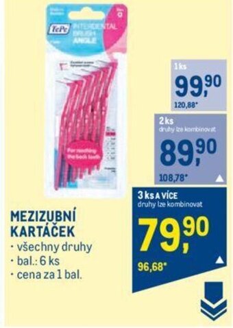Makro MEZIZUBNÍ KARTÁČEK nabídka